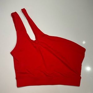One shoulder tank top SMALL